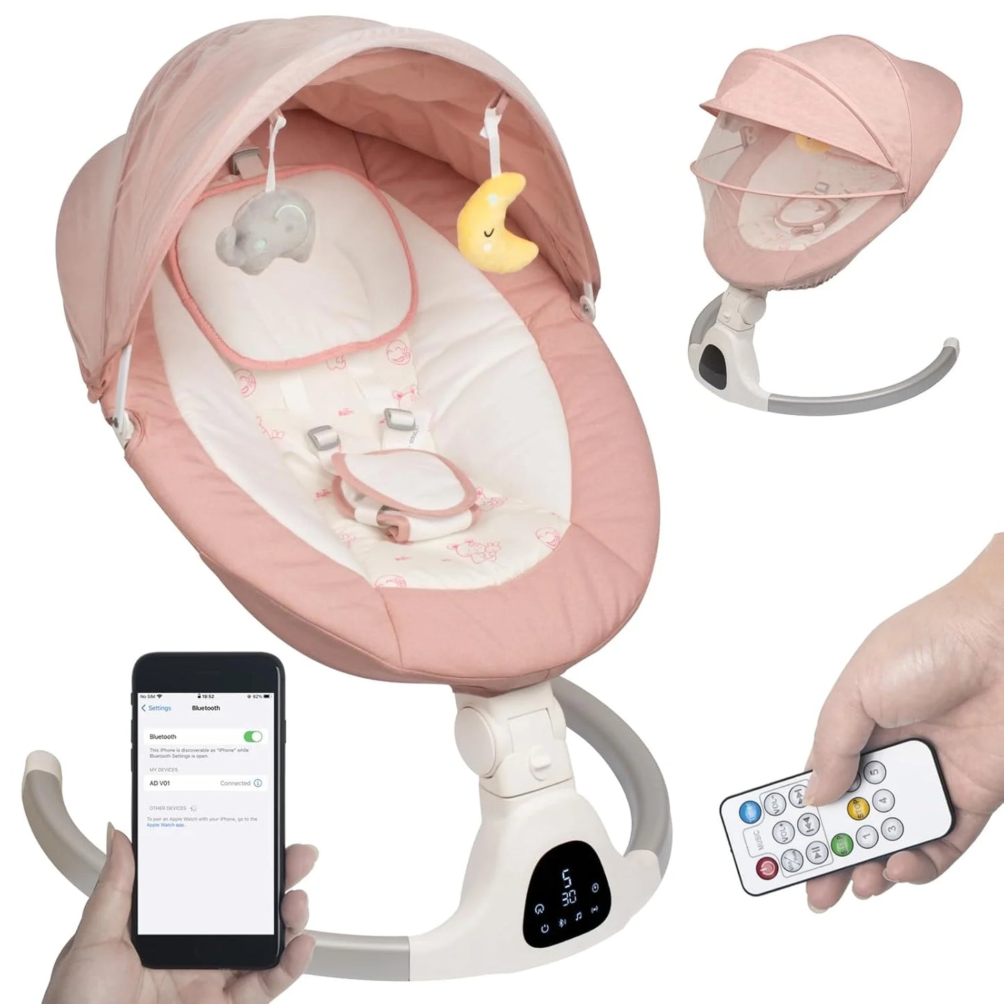 Electric Baby Swing Bouncer Rocker
