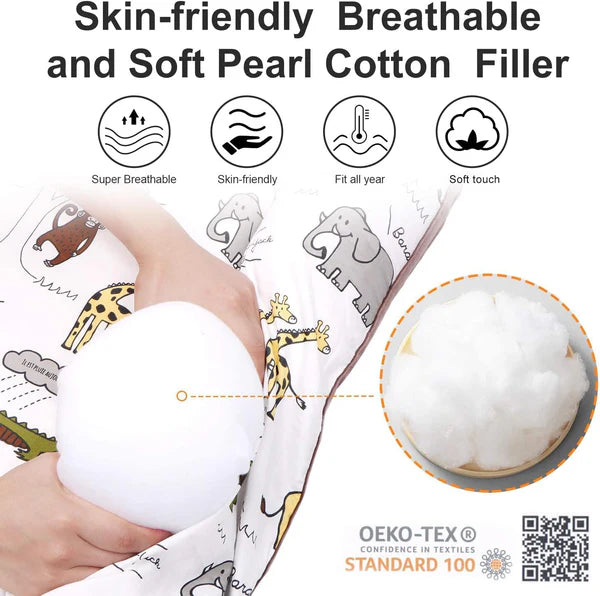 Baby Nest, Baby Lounger, Baby bed for Infant & Newborn Babies, 100% cotton - Cuteably