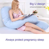 All Night Sleep Pregnancy U Pillow- Must Have for Regular Comfort & Maternity Sleep
