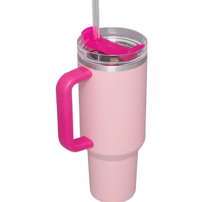 Stanley Quencher H2.0 Flow State Tumbler 40oz Cup - Flamingo Pink