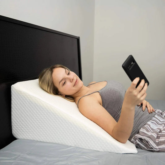 Back Pillow - WEDGE PILLOW FOR BACK & LEGS