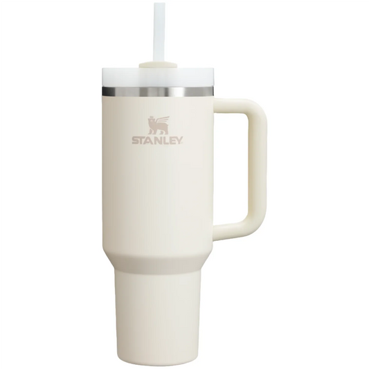 Stanley Quencher H2.0 Flow State Tumbler 40oz Cup - Creamy White