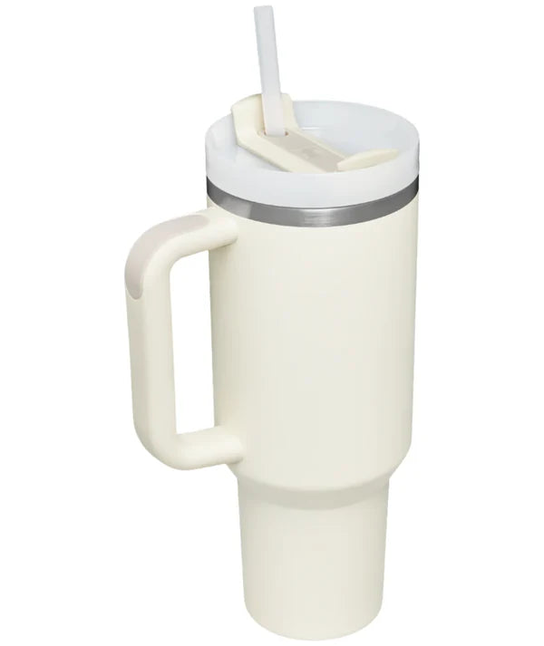 Stanley Quencher H2.0 Flow State Tumbler 40oz Cup - Creamy White