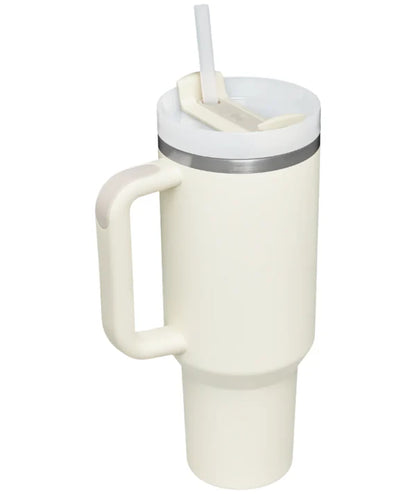 Stanley Quencher H2.0 Flow State Tumbler 40oz Cup - Creamy White