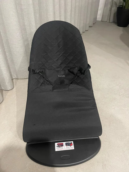 Baby bouncer with detachable toy bar
